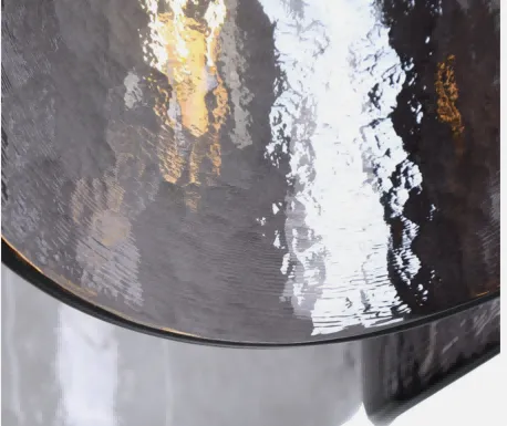 Smoke Gray Glass Modern Single Pendant Light